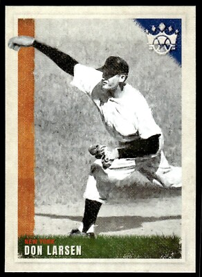 #ad 2022 Diamond Kings New York Yankees Baseball Card #16 Don Larsen $1.69