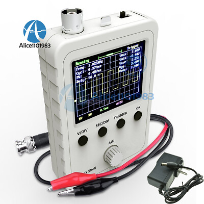 #ad Assembled Digital Oscilloscope 2.4 inch LCD Display with Probe Clip $30.08