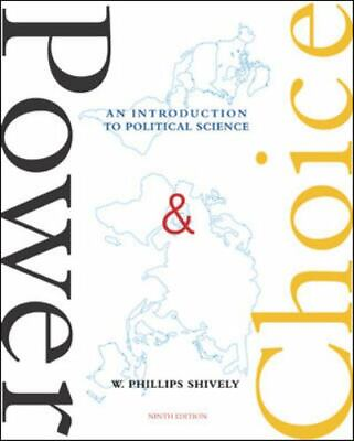 #ad #ad Power amp; Choice: An Introduction to Political Science by Shively W. Phillips $7.53