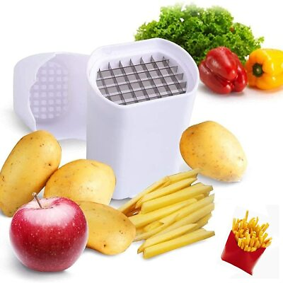 #ad Potato Fries Cutter One Step French Fry Vegetable Fruit Slicer Kitchen Tools New $7.65