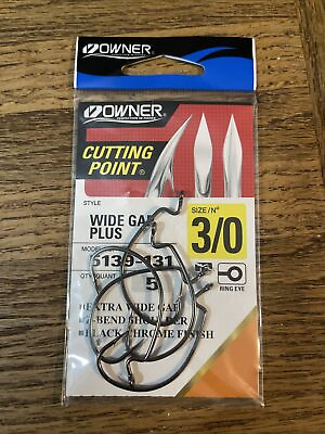 #ad Owner cutting point wide gap plus hook size 3 0 Brand New SHIPS N 24 HOURS $8.88