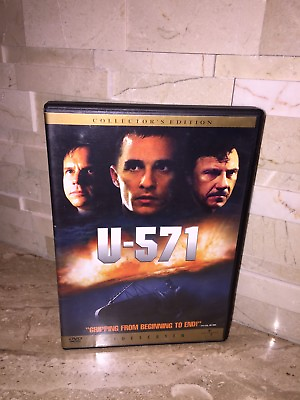 #ad U 571 DVD 2000 WIDESCREEN COLLECTORS EDITION $2.70