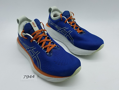 #ad Asics Gel Nimbus 25 Men#x27;s Size 10.5 Running Shoes Blue *See description $54.99