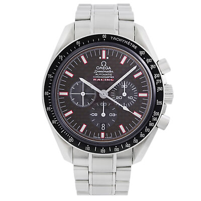 #ad Omega Speedmaster Racing Chronograph Carbon Dial Automatic Mens Watch 3552.59.00 $4599.00