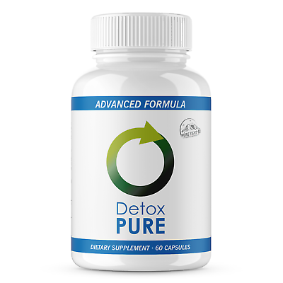 #ad Detox Pure Advanced Formula Dietary Supplement 60 Capsules $39.00