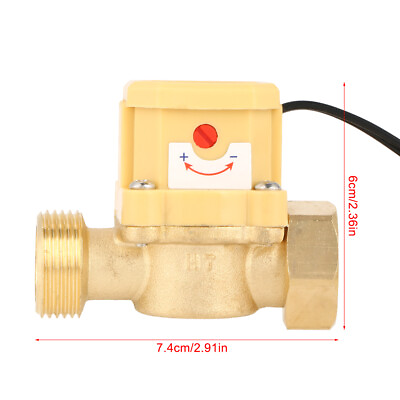 #ad 1pc Pump Pressure Water Control G3 4in Thread 0.6 Mpa $13.27