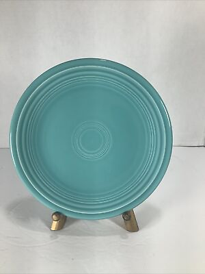 #ad Homer Laughlin China Turquoise Fiesta Ware HLC 7” Side Dessert Plate $8.00
