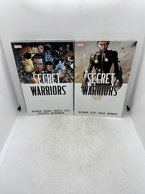 #ad Marvel Comics Secret Warriors Complete Collection Volumes 1 amp; 2 Graphic Novels $84.14