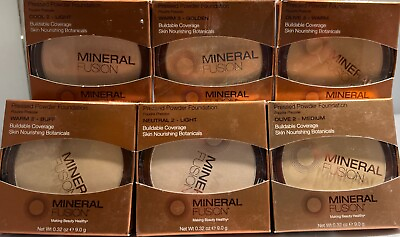 #ad Mineral Fusion Pressed Powder Foundation 0.32 oz. CHOOSE SHADE $12.95