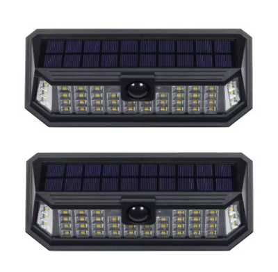 #ad Westinghouse 1200 Lumen Linked Solar Motion Activated Wall Light 2 Pack NEW $32.88