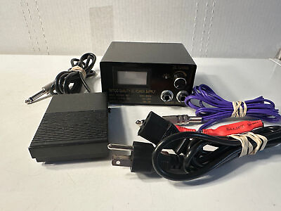 #ad Tattoo Quality DC Power Supply Box With Pedal Power Supply Cable $20.00