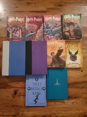 #ad The Harry Potter Full Series And Extras $60.00