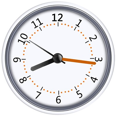 #ad 3X Shower Clock IP24 Wall Clock Suction Cup Bathroom Clock Acrylic Face2909 AU $52.99