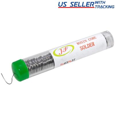 #ad 0.8mm Tin Lead Rosin Core Solder Wire 63 37 12.5g tube $5.99