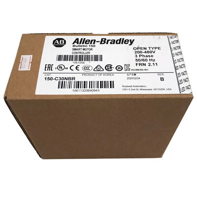 #ad Allen Bradley 150 C30NBR SMC 3 30A Smart Motor Controller 150 C30NBR New Sealed $536.00
