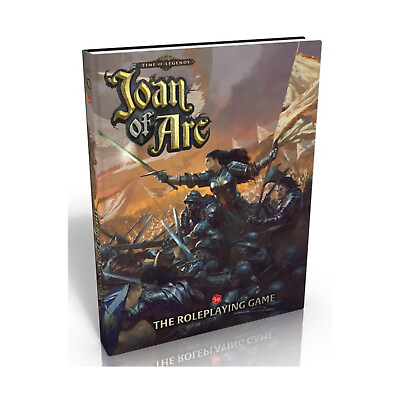 #ad Black Book Alternate History RPG Time of Legends Joan of Arc RPG EX $125.00