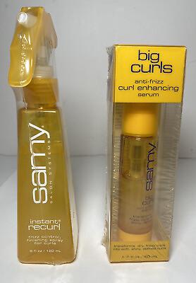 #ad Samy Big Curls Anti Frizz Curl Enhancing Serum 50 ML 1.75 oz $37.00
