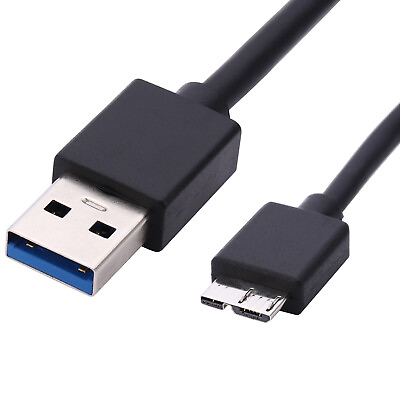 USB 3.0 Cable Cord For Seagate Backup Plus Slim Portable External Hard Drive HDD $5.95