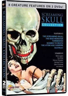 #ad Screaming Skull Horror Collection DVD 2013 2 Disc Set NEW Bela Lugosi $2.30