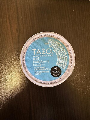 #ad 96 PACK TAZO ICED BLUSHBERRY BLACK FLAVOURED SWEETENED TEA K CUPS BULK PACKAGING $32.99