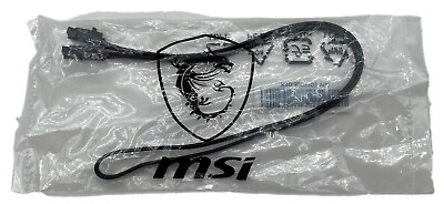 MSI Motherboard MOBO 3 Pin Addressable RGB Cable Accessory K10 3003103 V03 NEW $8.95