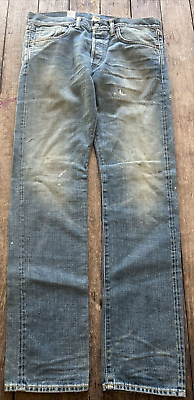 #ad RRL DoubleL RL Men’s Jeans Slim Fit Japan Woven Selvedge Denim Size 32x32 nevada $494.70