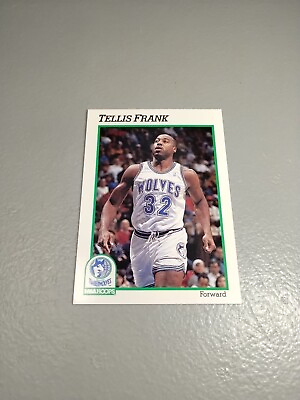 #ad 1991 NBA Hoops Tellis Joseph Frank Jr. #396 Basketball Card Good Condition C14 $1.36