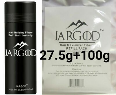 #ad Hair Building Thickening Fibers 100gms Refill Large bottle 27.5gms combo Jargod $23.00