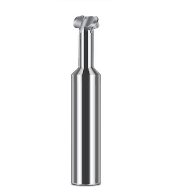 #ad KLOT HRC55 T Slotting Radius End Milling Cutter 3mm 12mm Solid Carbide Keyseat $39.99