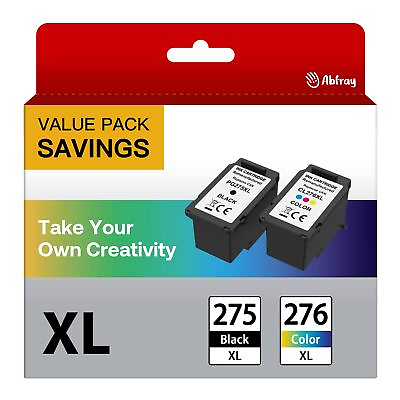 #ad Abfray PG 275 XL CL 276 XL Compatible for PIXMA TS3520 TS3522 and TR4720 TR4722 $24.99