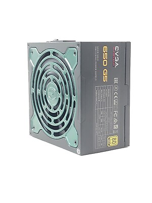#ad EVGA SuperNOVA 650W 80 Plus Gold Power Supply Fully Modular FDB Fan no Power $20.00