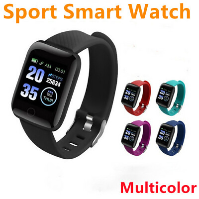 #ad Smart Band Watch Bracelet Wristband Fitness Tracker Blood Pressure Heartrate $9.99