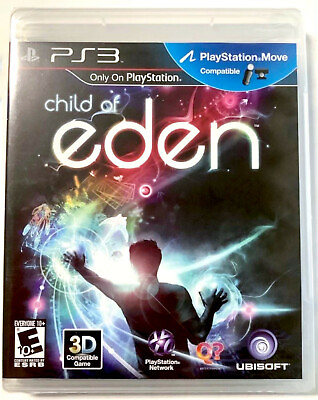 #ad NEW Child of Eden PlayStation 3 PS3 Video Game PS Move Multi Sensory Shooter $8.45