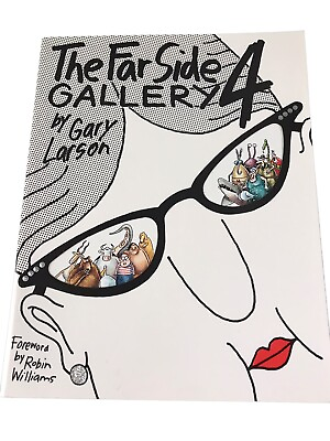 #ad The Far Side Gallery #4 by Gary Larson Paperback 1993 Robin Williams NEW $7.49