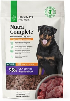 #ad ULTIMATE PET NUTRITION Nutra Complete 100% Freeze Dried Veterinarian Formulated $19.60