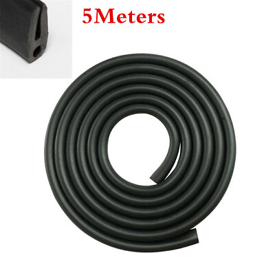 #ad 5Meter U Shape Rubber Seal Weather strip Protect Auto Car Door Edge Guards Soft $23.81