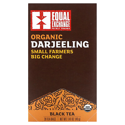 #ad Organic Darjeeling Black Tea 20 Tea Bags 1.41 oz 40 g $5.12