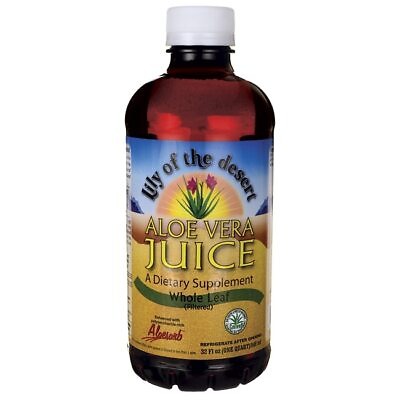 #ad Lily of the Desert Aloe Vera Juice Whole Leaf Filtered 32 fl oz Liq $13.26