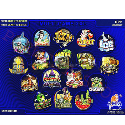 #ad Jamma machine PCB Casino board XXL 17 Board 2 VGA Gambling Multi games to slot $105.20