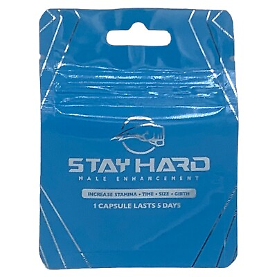 #ad #ad Stay Hard Fast Acting Male Performance 5 Pills $15.96
