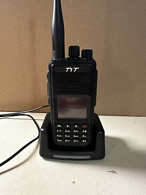 #ad TYT MDUV380 DMR Digital Radio Dual Band Walkie Talkie with Cable $64.00