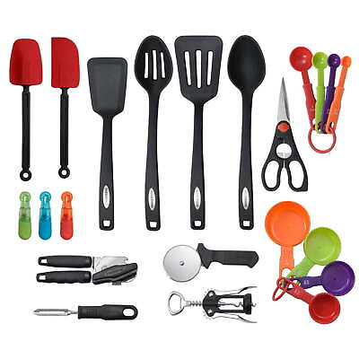 #ad Farberware 22 piece Essential Kitchen Tool and Gadget Set $22.50