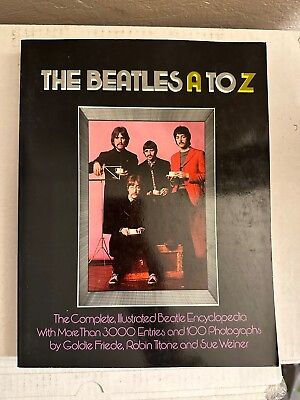 #ad Friede Goldie THE BEATLES A TO Z 1st Edition 1st Printing $30.00