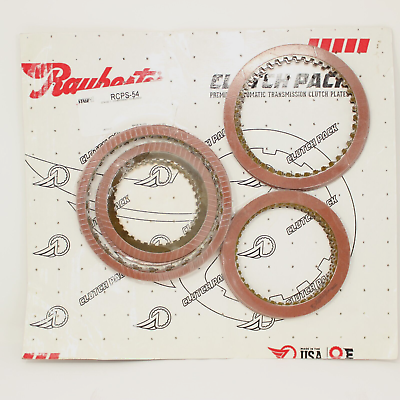 #ad NEW 700r4 4l60e stage 1 red friction clutch kit clutches WITHOUT 3 4s RCPS 54 $99.97