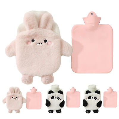 #ad Hot Water Bottle Warming Products Hot Water Bag with Cover Cute $13.59