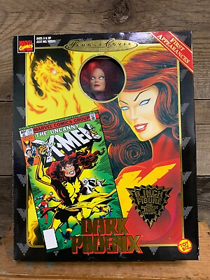#ad 1998 Toy Biz Marvel Comics Famous Cover Series Dark Phoenix NIB $22.49