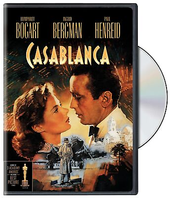 #ad Casablanca DVD NEW $6.97