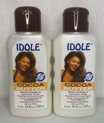 #ad 2 Pack IDOLE Cocoa Butter with Vitamin E 10.8oz 320ml each $21.50