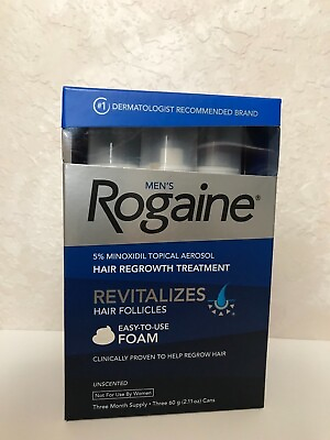 #ad HAIR GROWTH REGROWTH TREATMENT FOR MEN 3 MONTH SUPPLY CVS HEALTH NEW FREE SHIPPI $39.99
