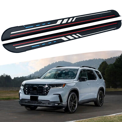 #ad 2PCS Running Board fits for Honda Pilot 2023 2024 Side Step Nerf Bar Stairs $252.99